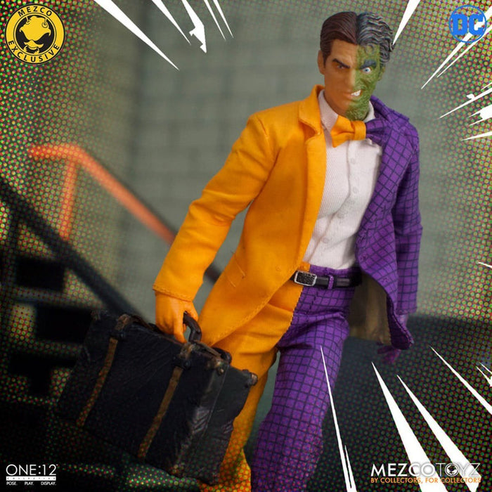 DC Comics Mezco One:12 Collective Batman vs Two-Face Boxed Set (Golden Age Edition)