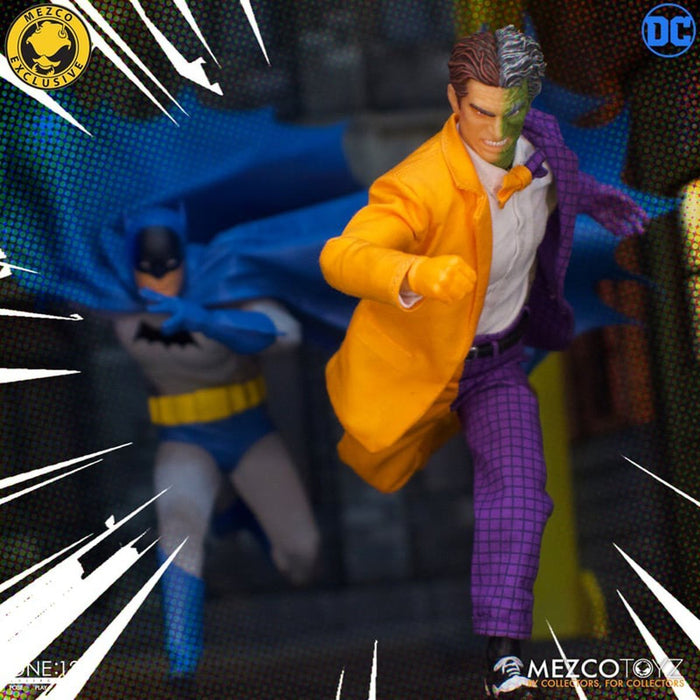 DC Comics Mezco One:12 Collective Batman vs Two-Face Boxed Set (Golden Age Edition)