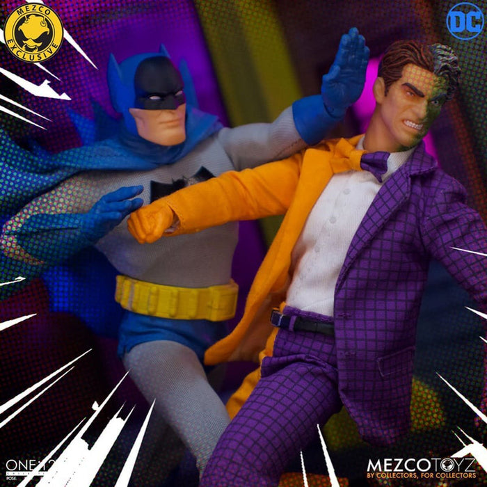 DC Comics Mezco One:12 Collective Batman vs Two-Face Boxed Set (Golden Age Edition)