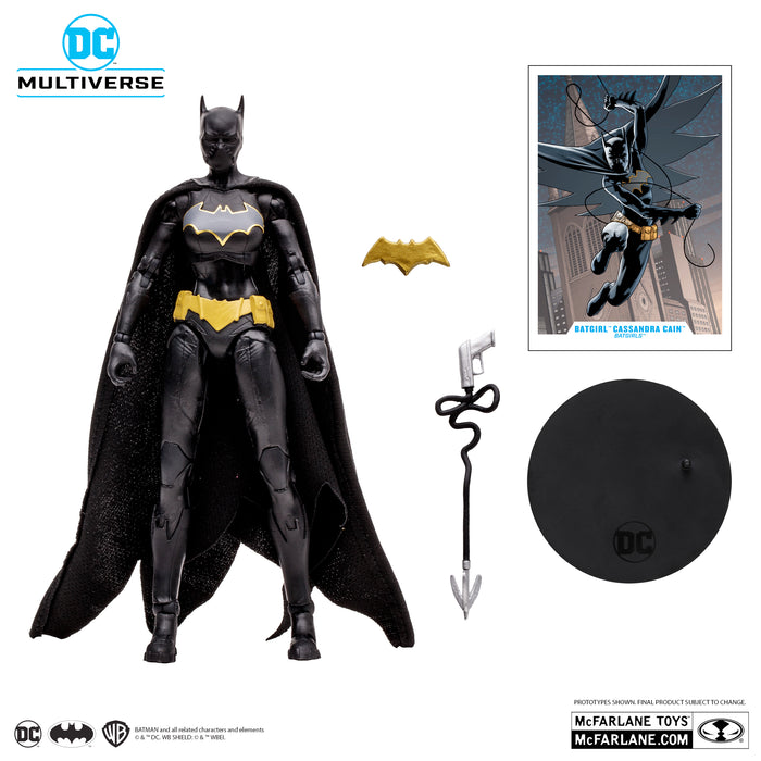 DC Multiverse Exclusive Gold Label Batgirl Cassandra Cain