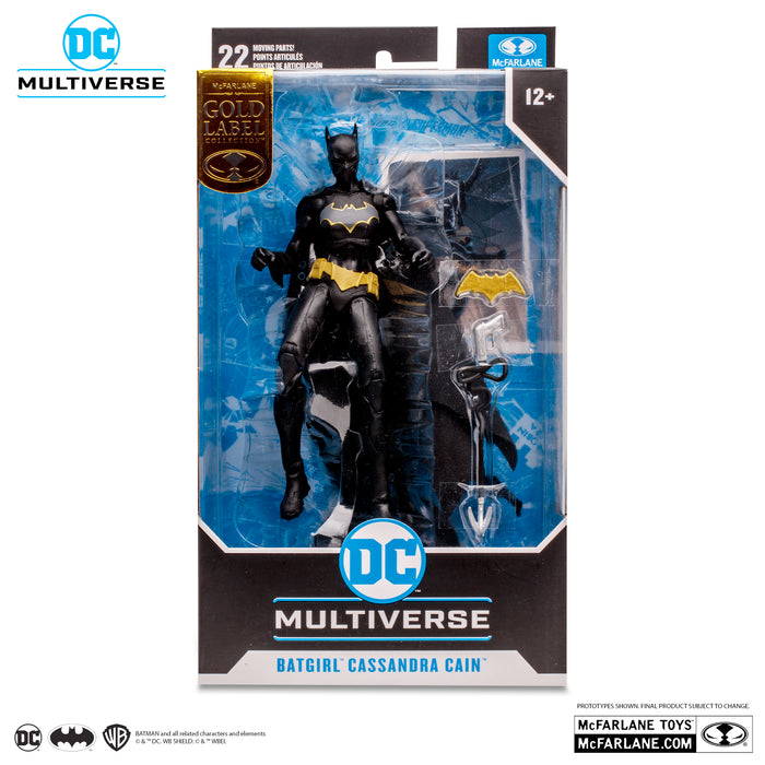 DC Multiverse Exclusive Gold Label Batgirl Cassandra Cain