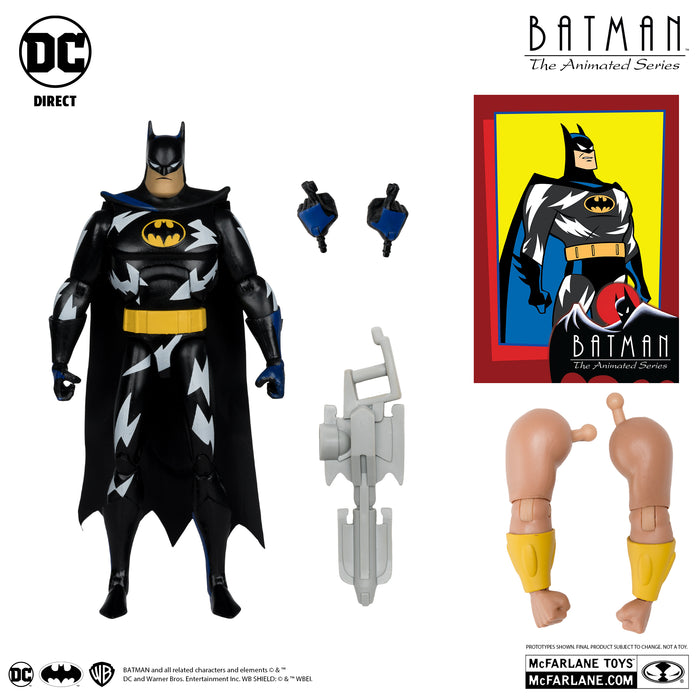 DC Direct Exclusive Batman -  The Animated Series Lightening Strike Batman (Maxie Zeus BAF)