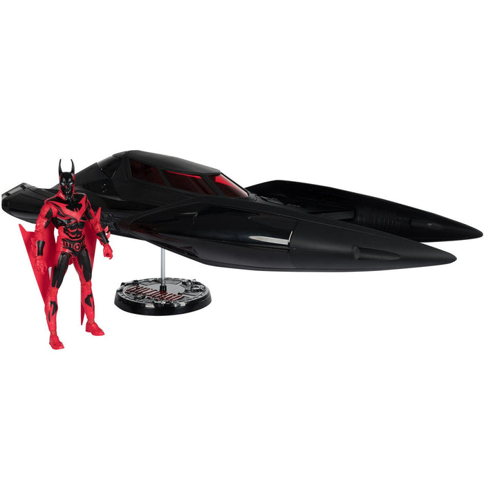 DC Multiverse Exclusive Gold Label Batman & Batmobile w/Lights and Sound (Batman Beyond)