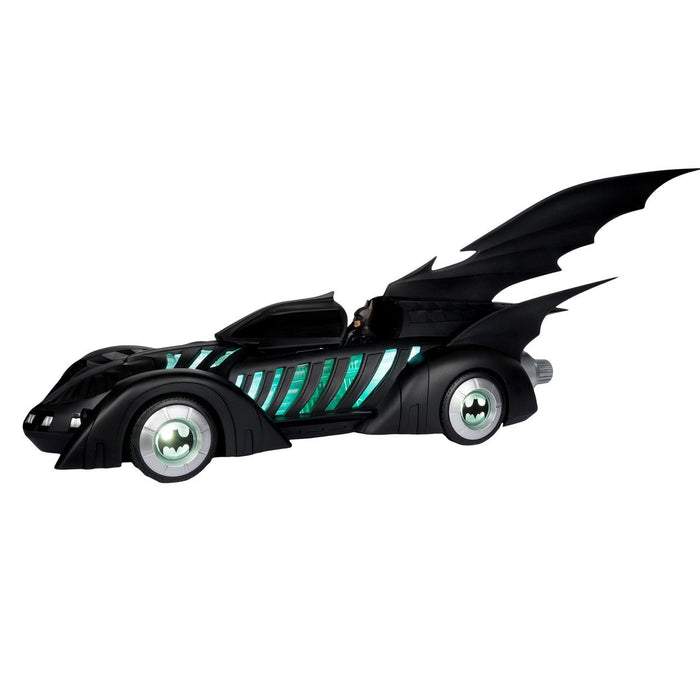 DC Multiverse Batman Forever Batmobile Vehicle and Alfred Pennyworth