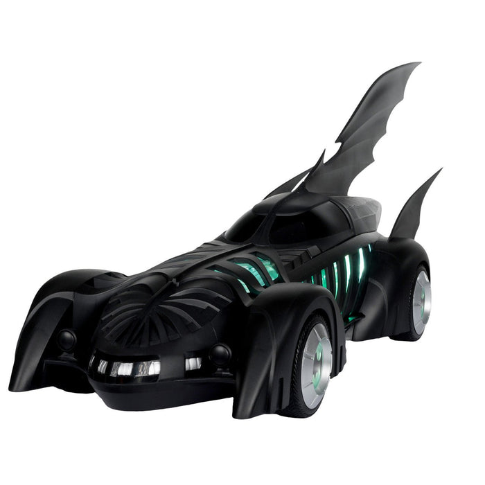 DC Multiverse Batman Forever Batmobile Vehicle and Alfred Pennyworth