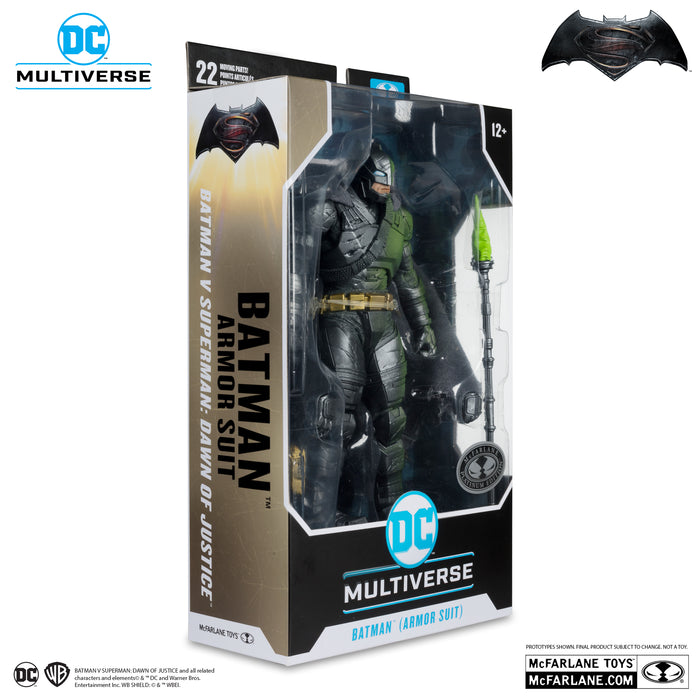 DC Multiverse Platinum Label Armored Suit Batman (Dawn of Justice)