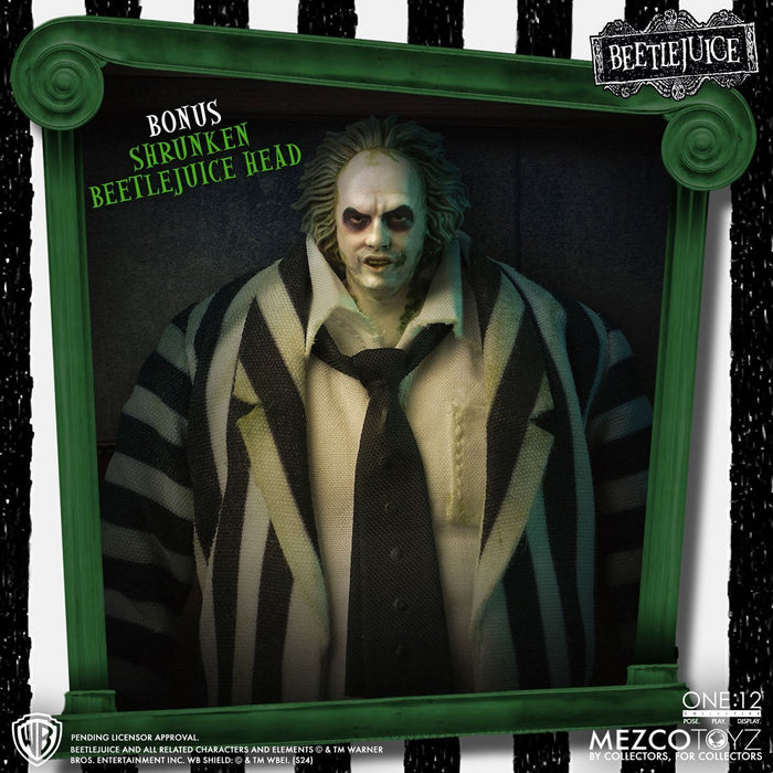 Beetlejuice (1988) Mezco One:12 Collective Deluxe Edition Beetlejuice