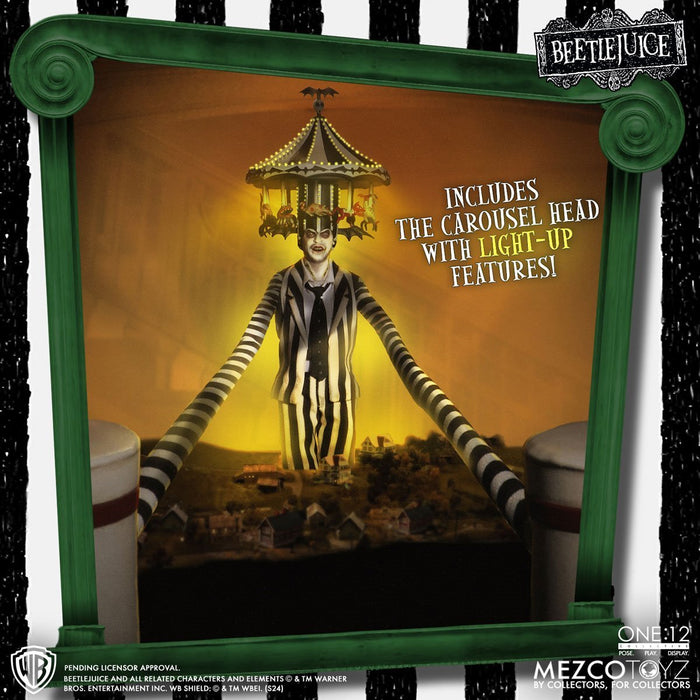 Beetlejuice (1988) Mezco One:12 Collective Deluxe Edition Beetlejuice