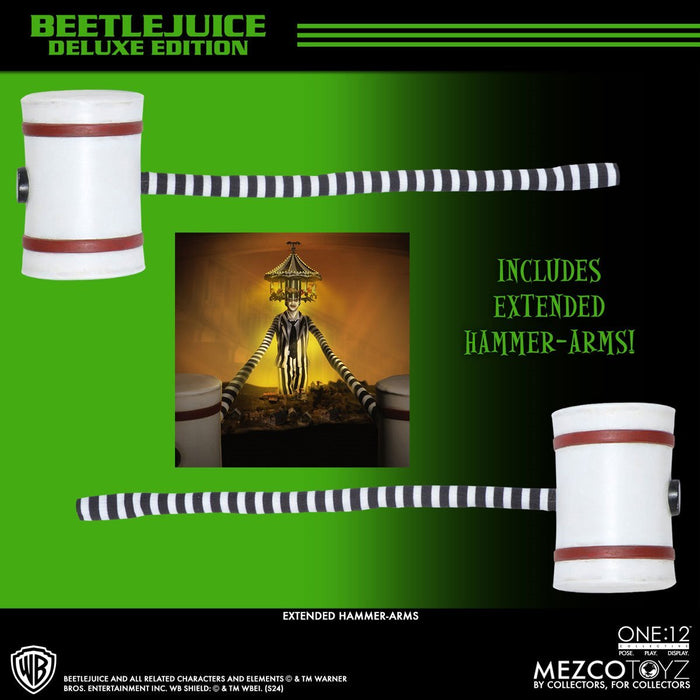 Beetlejuice (1988) Mezco One:12 Collective Deluxe Edition Beetlejuice