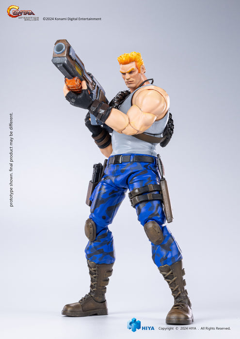 HIYA Exquisite Basic Series Contra Operation Galuga Bill Rizer (1:12 Scale)