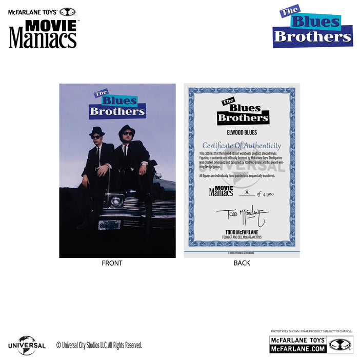 McFarlane Movie Maniacs Exclusive Gold Label Blues Brothers 2-Pack