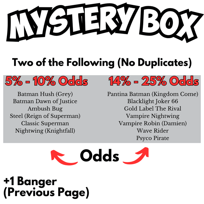 Nerdzoic Mystery Box 016: DC Multiverse (Limited to 50!)