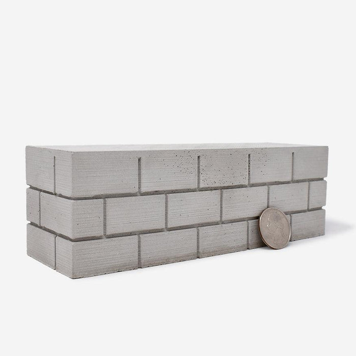 Mini Materials 1:12 Scale Mini Concrete Block Wall