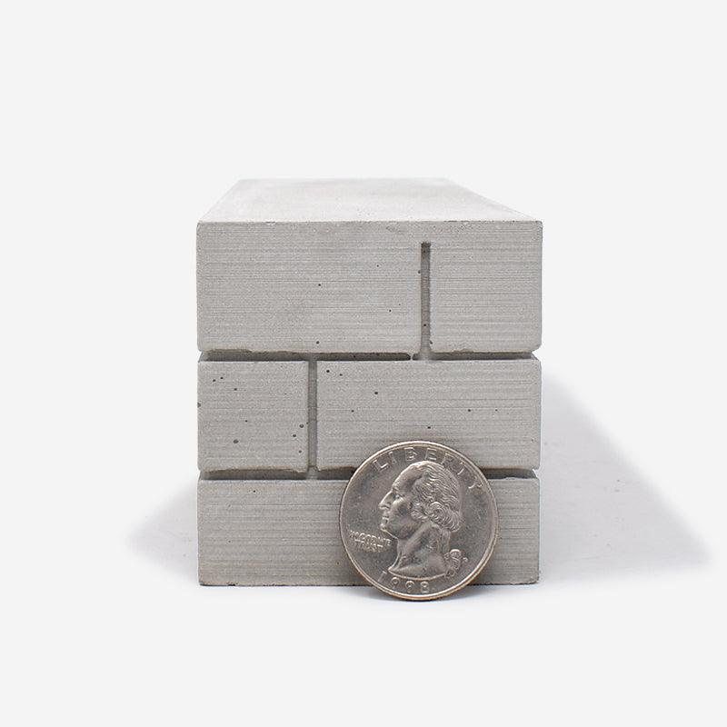 Mini Materials 1:12 Scale Mini Concrete Block Wall – Nerdzoic Toy Store