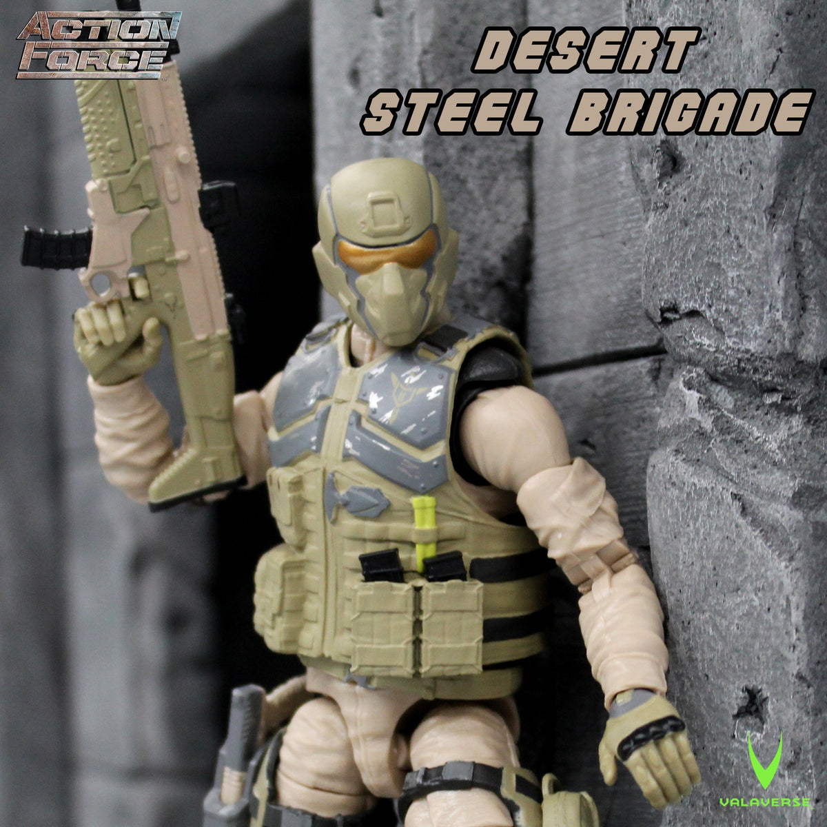 PRE-ORDER** Valaverse Action Force Series 4: Desert Condor