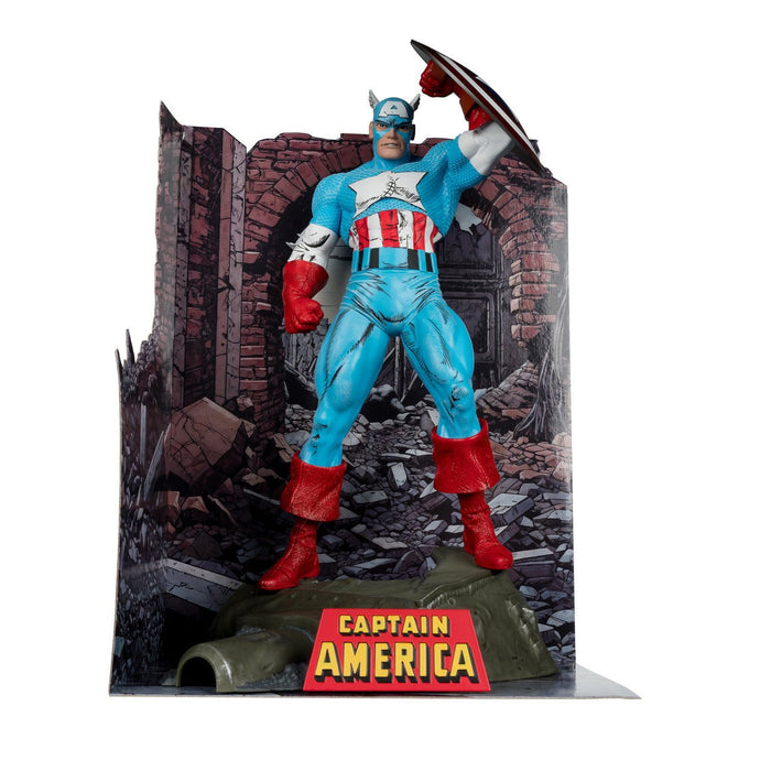 McFarlane 1:6th Scale Captain America (The Amazing Spider-Man #126)