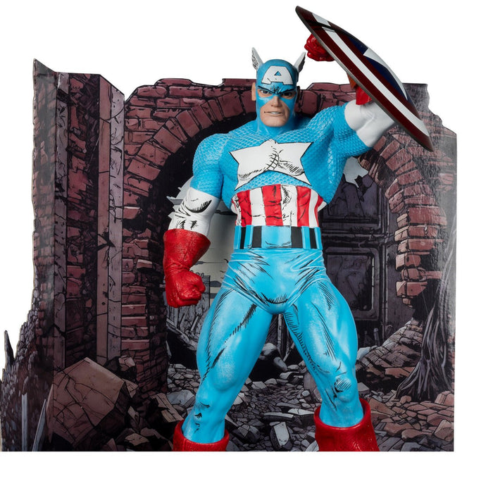 McFarlane 1:6th Scale Captain America (The Amazing Spider-Man #126)