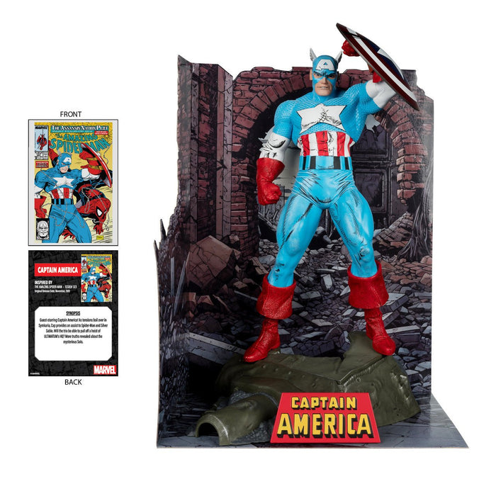 McFarlane 1:6th Scale Captain America (The Amazing Spider-Man #126)