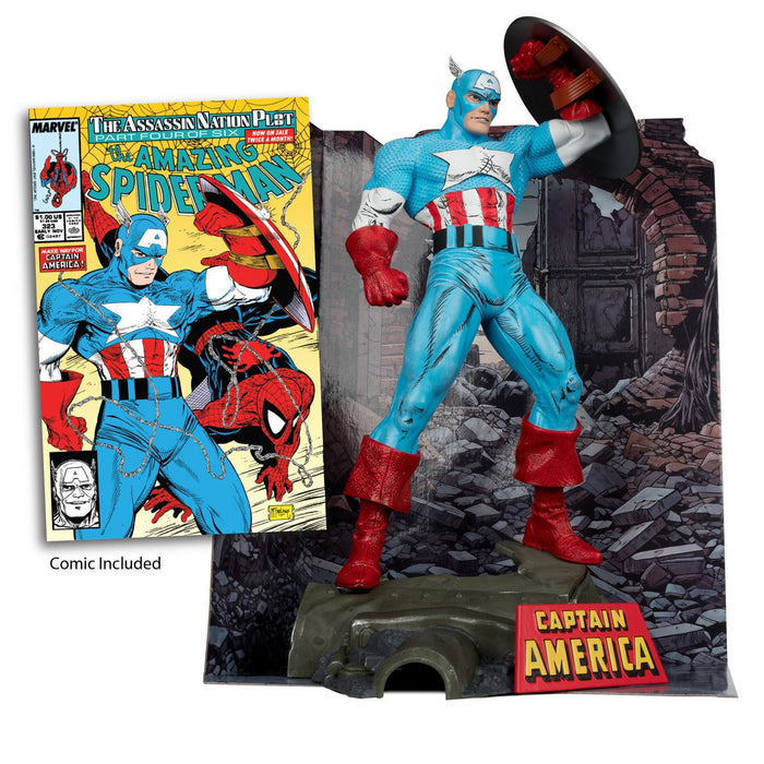 McFarlane 1:6th Scale Captain America (The Amazing Spider-Man #126)