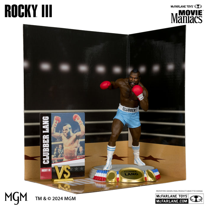 McFarlane Movie Maniacs Clubber Lang (Black Trunks Variant)