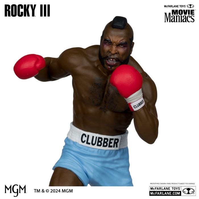 McFarlane Movie Maniacs Clubber Lang (Black Trunks Variant)