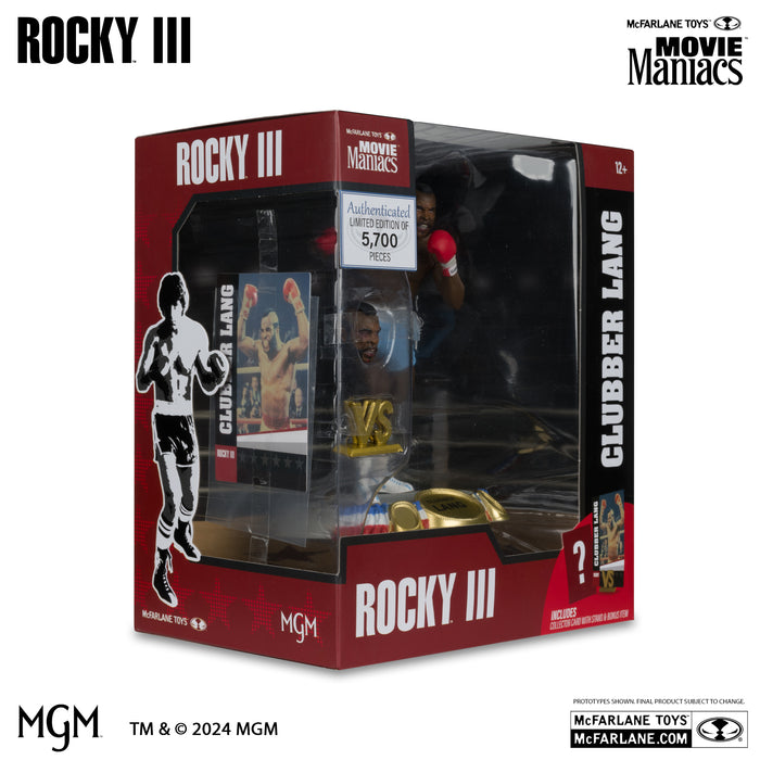 McFarlane Movie Maniacs Clubber Lang (Black Trunks Variant)