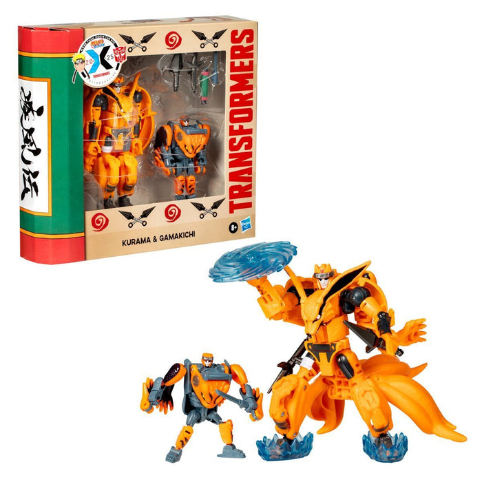 Transformers Collaborative Naruto Shippuden Kurama and Gamakichi