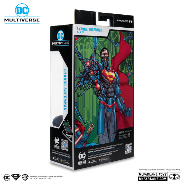 DC Multiverse Exclusive Platinum Label Cyborg Superman