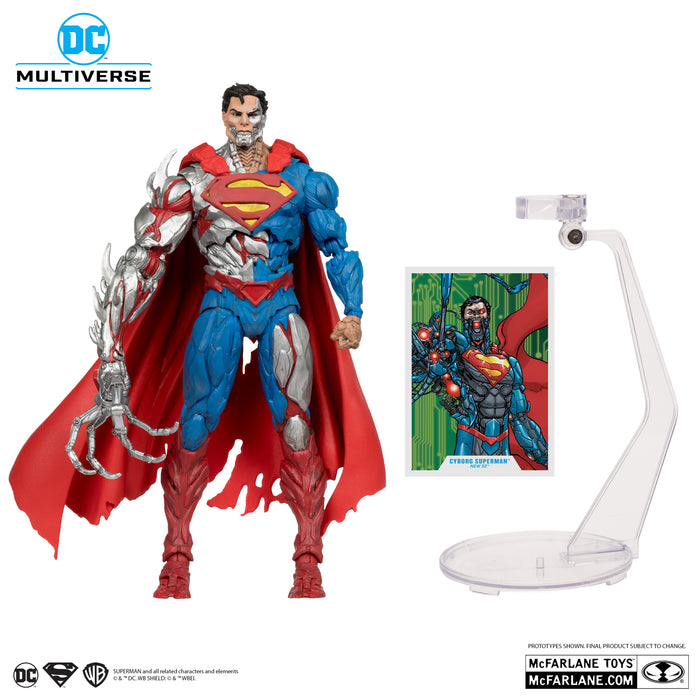 DC Multiverse Exclusive Platinum Label Cyborg Superman