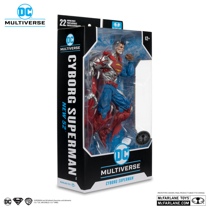 DC Multiverse Exclusive Platinum Label Cyborg Superman