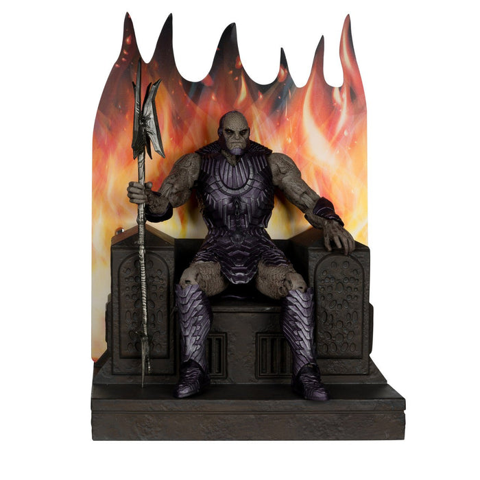 DC Multiverse Exclusive Gold Label Darkseid w/Throne Megafig (Justice League)