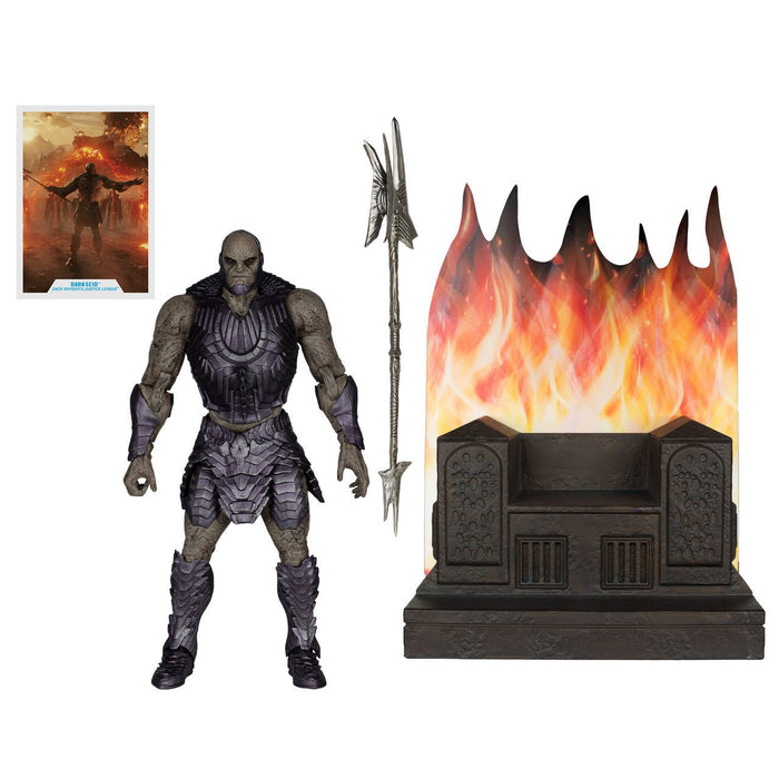 DC Multiverse Exclusive Gold Label Darkseid w/Throne Megafig (Justice League)