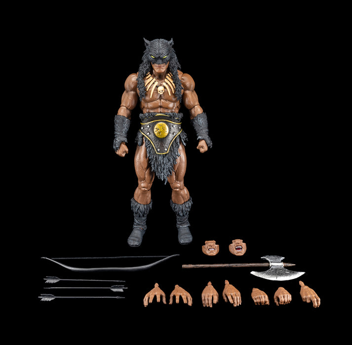 Fire & Ice Animated Dark Wolf (PX Previews Exclusive / Limited to 1000)