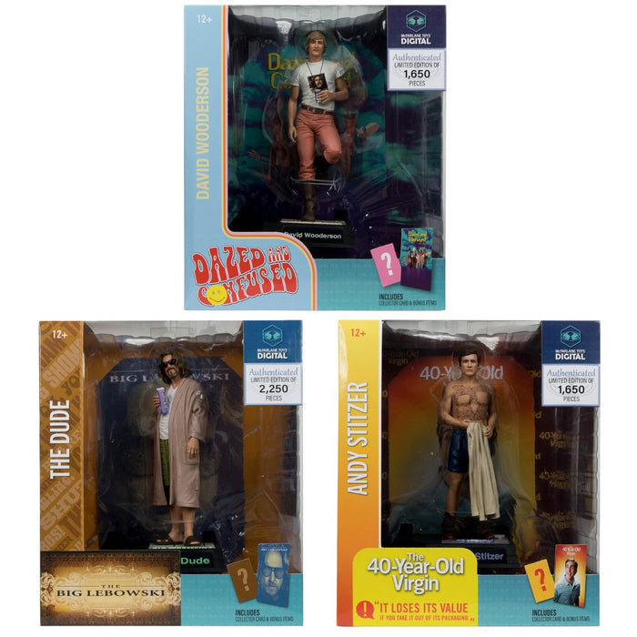 McFarlane Movie Maniacs NBC Wave Complete Set of 3 (Exclusive Digital Version!)