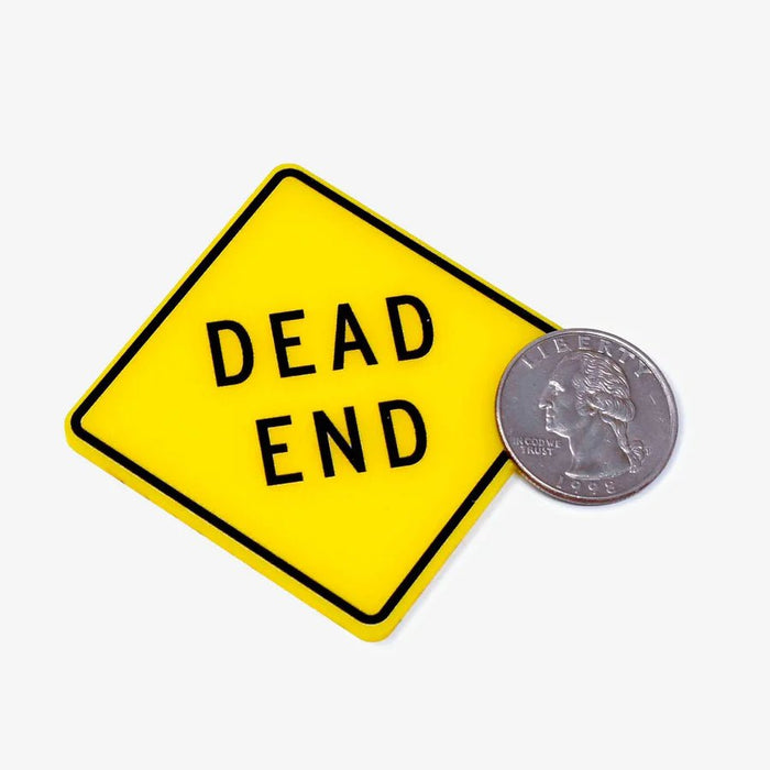 Mini Materials 1:12 Scale Dead End Sign