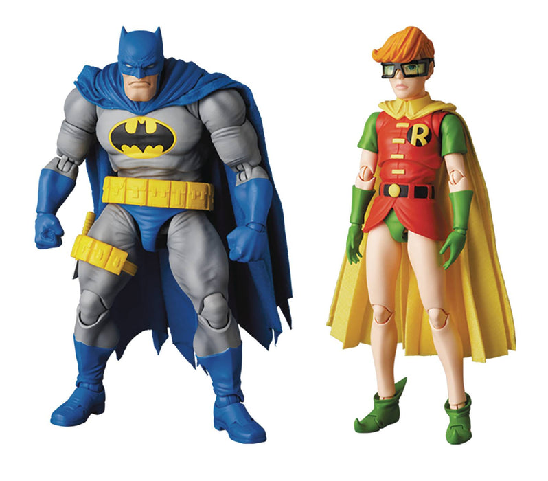 Batman: The Dark Knight Returns MAFEX #139 Batman (Blue Version) & Robin 2-Pack