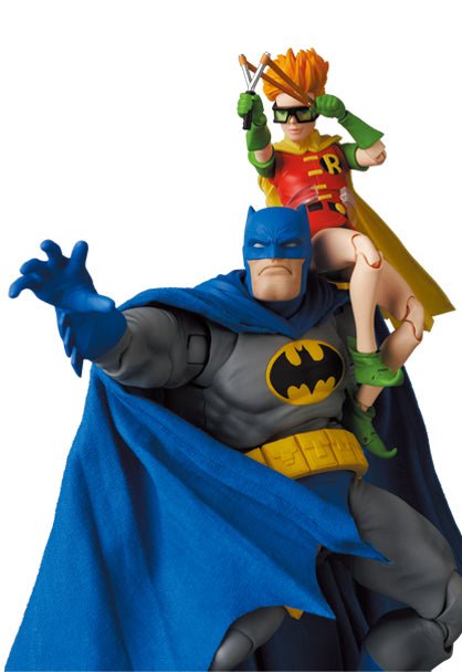 Batman: The Dark Knight Returns MAFEX #139 Batman (Blue Version) & Robin 2-Pack