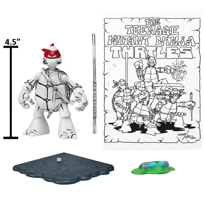 Teenage Mutant Ninja Turtles 40th Anniversary Black & White Original Sketch Donatello (PX Previews Exclusive)