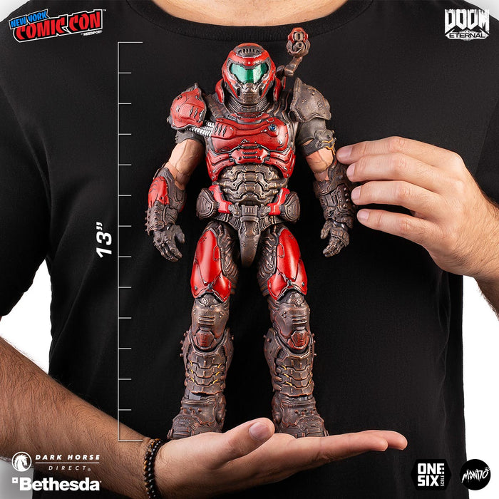 Mondo NYCC Exclusive DOOM Eternal Doom Slayer (Crimson Variant)