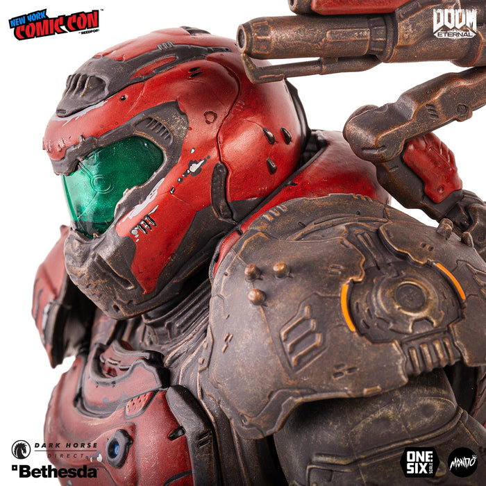 Mondo NYCC Exclusive DOOM Eternal Doom Slayer (Crimson Variant)