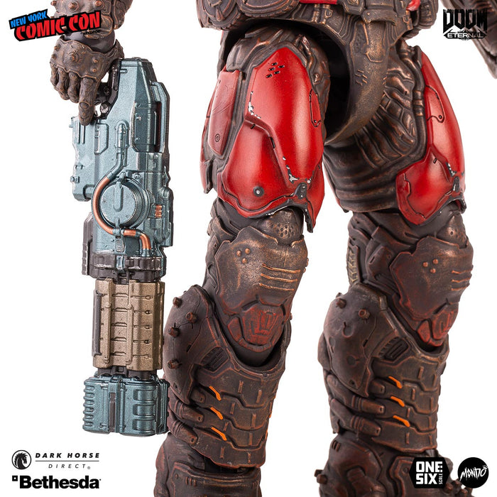 Mondo NYCC Exclusive DOOM Eternal Doom Slayer (Crimson Variant)