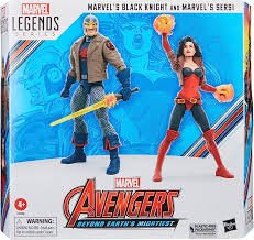 Marvel Legends Exclusive Black Knight and Sersi