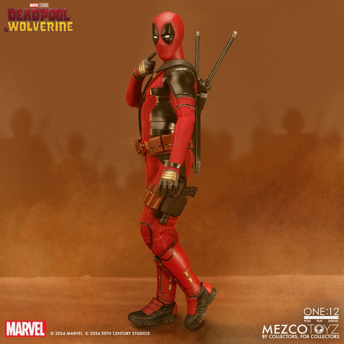 Deadpool & Wolverine Mezco One:12 Collective Deadpool (Deluxe Edition)