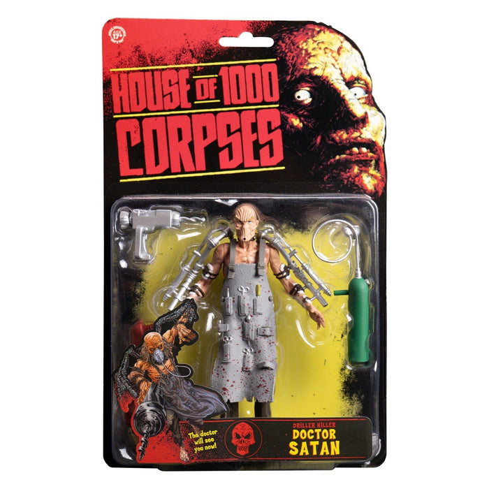 House of 1000 Corpses Driller Killer Doctor Satan (5" Scale)