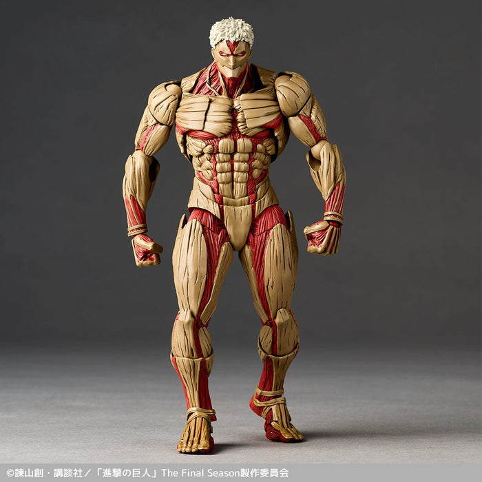 Amazing Yamaguchi Revoltech NR069 Armored Titan (Reiner Braun)