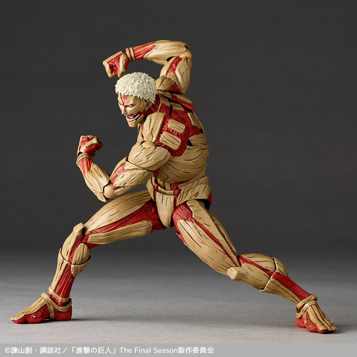 Amazing Yamaguchi Revoltech NR069 Armored Titan (Reiner Braun)