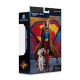 DC Multiverse Exclusive Gold Label Theatrical Edition Supergirl and Krypto