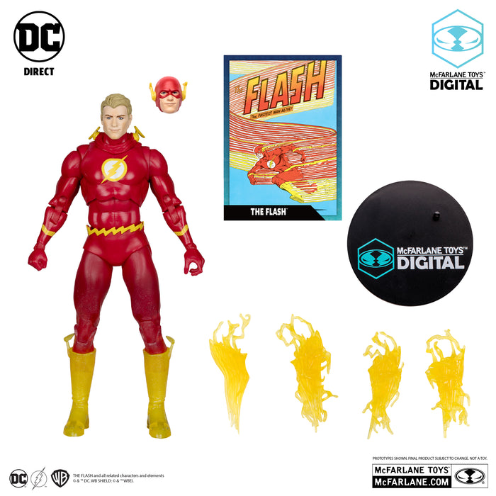 DC Direct Platinum Label The Flash (Speed Force) with McFarlane Toys Digital Collectible