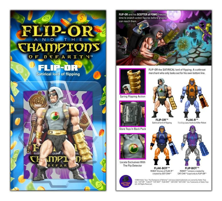 Flip-Or and the Champions of Nefarity Deluxe Flip-Or