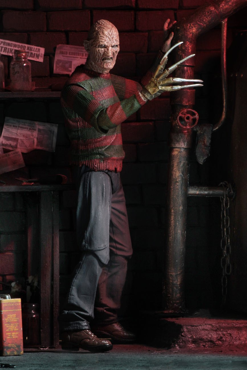 NECA Nightmare on Elm Street Ultimate Part 2: Freddy’s Revenge Ultimate Freddy Krueger (Re-Issue) - Action Figures